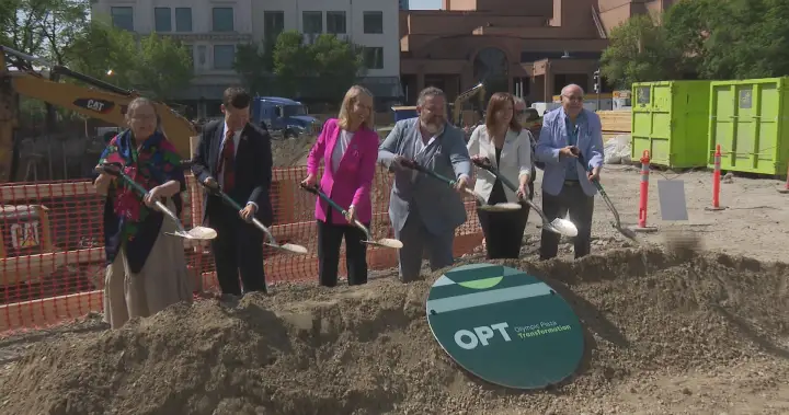 Construction begins on Olympic Plaza transformation project in downtown Calgary – Calgary