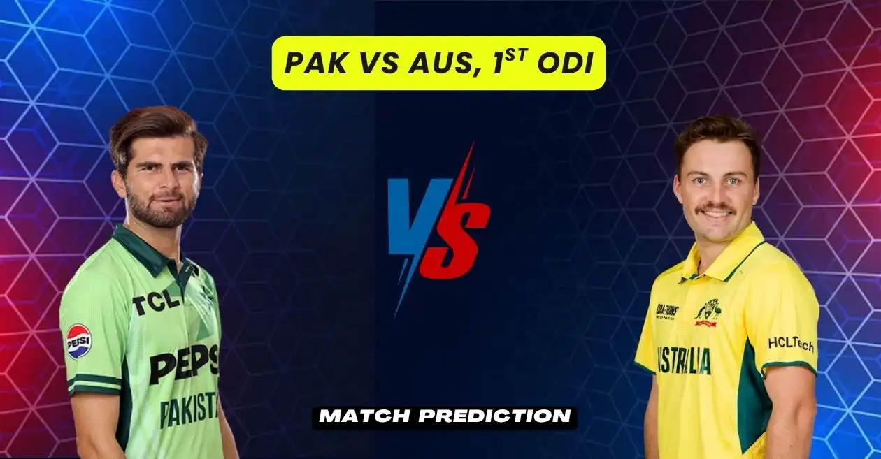 AUS vs PAK, 1st ODI, Match Prediction: Who will today’s game between Australia and Pakistan?