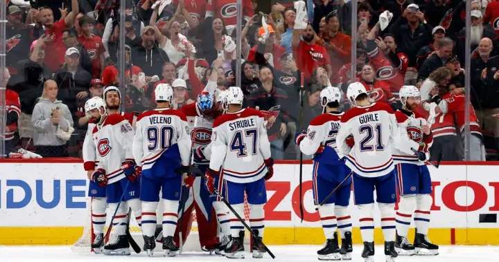 Canadiens bounced by Hurricanes in East final – Montreal
