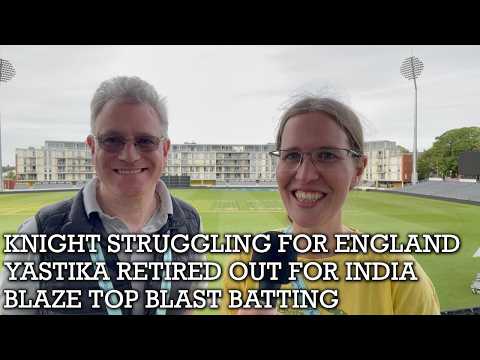 The CRICKETher Weekly – Episode 323: Knight Struggles; Yastika Retired Out; Blaze Batting