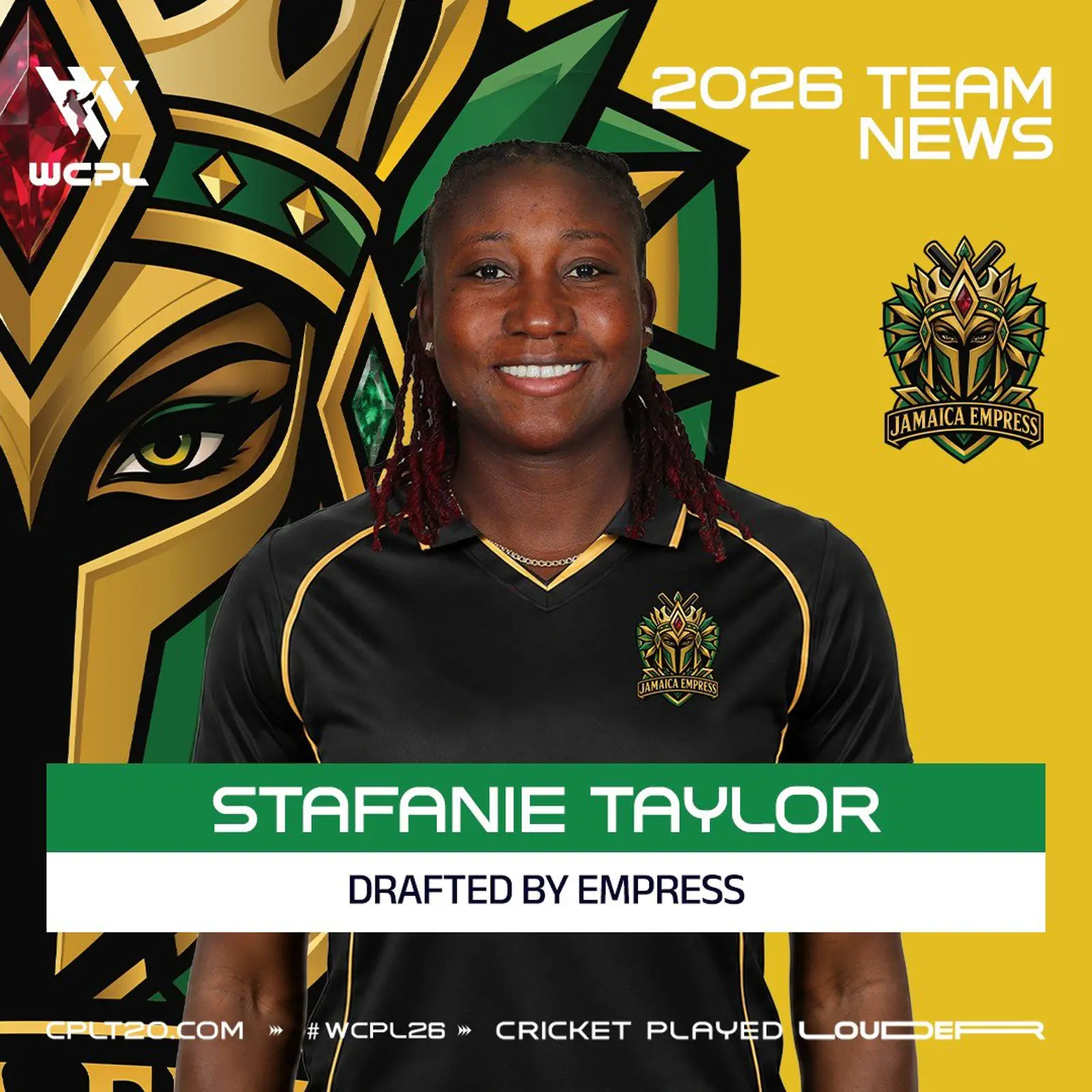 Jamaica Empress drafts Taylor and Henry ahead of 2026 WCPL