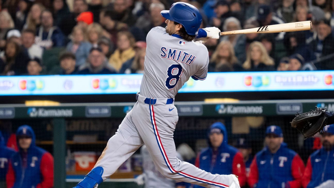 Rangers send 2B Josh Smith to minors just days after return