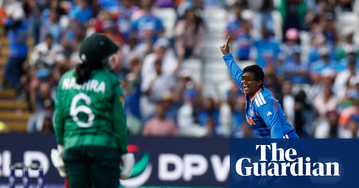 India start Women’s T20 World Cup in style as Sharma makes short work of Pakistan | Women’s T20 World Cup 2026
