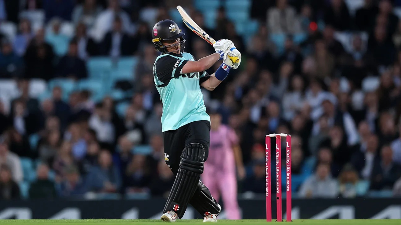 Vitality Blast Men 2026, SUR vs MID South Group Match Report, June 03, 2026