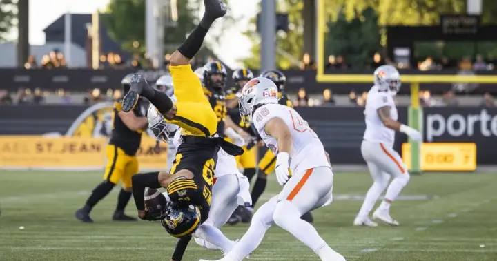 Veteran Lawler shines as Ticats defeat Lions 41-27