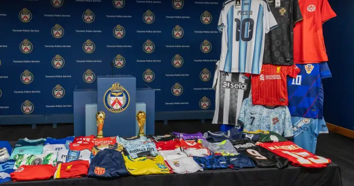 Toronto police seize thousands of counterfeit soccer jerseys in Canada’s largest bust – Toronto