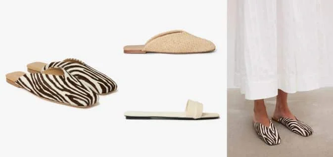 Dagmar Essential Summer Shoes – Zebra Pattern