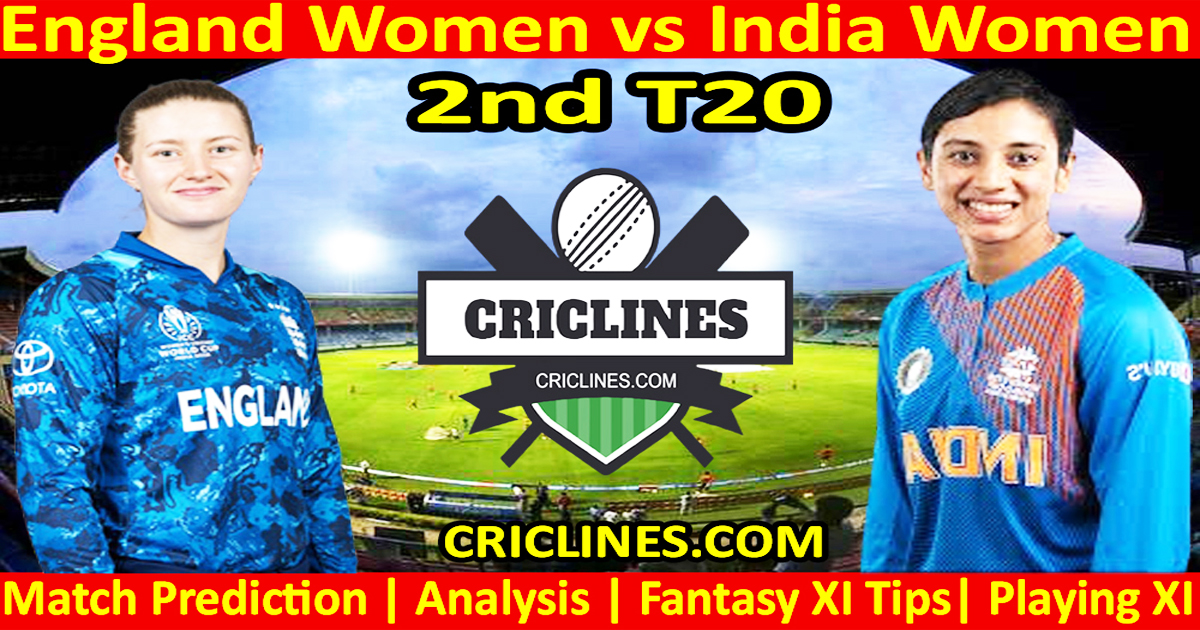 ENGW vs INDW-Today Match Prediction-Dream11-2nd T20 2026-Who Will Win