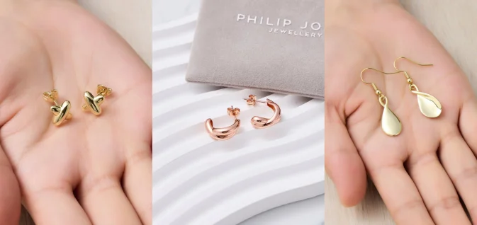 Earrings Collection for Women by Philip Jones Jewellery