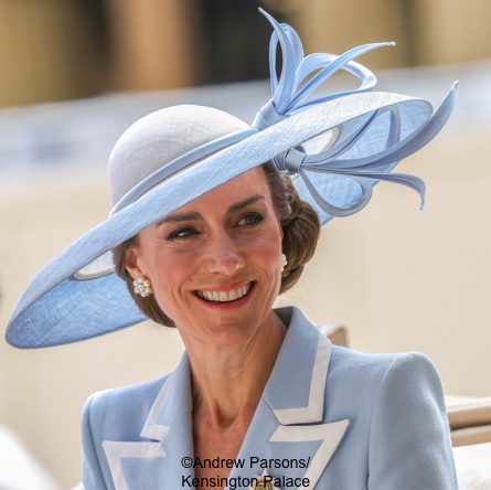 The Princess of Wales in Catherine Walker & Philip Treacy for Trooping the Colour – What Kate Wore