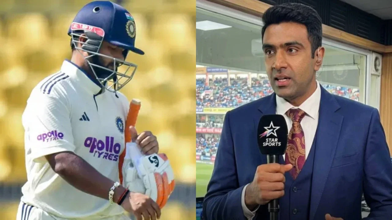 R Ashwin criticises Rishabh Pant’s repeated mistakes in Tests