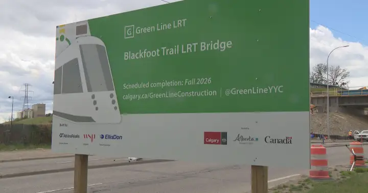 Calgary’s mayor floats temporary pause on downtown Green Line to extend further south – Calgary