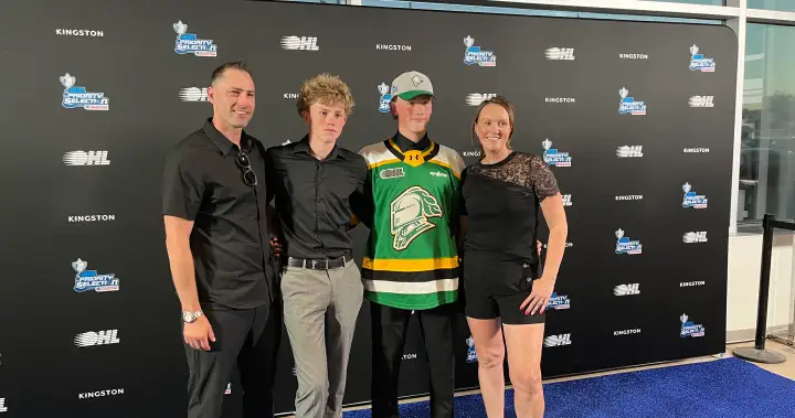 London Knights 1st round pick already a part of the family – London