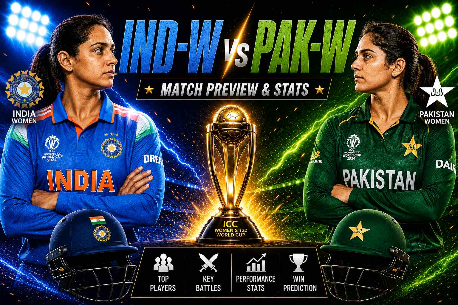 IND w vs PAK w Dream11 Team Today Prediction: Stats, Analysis
