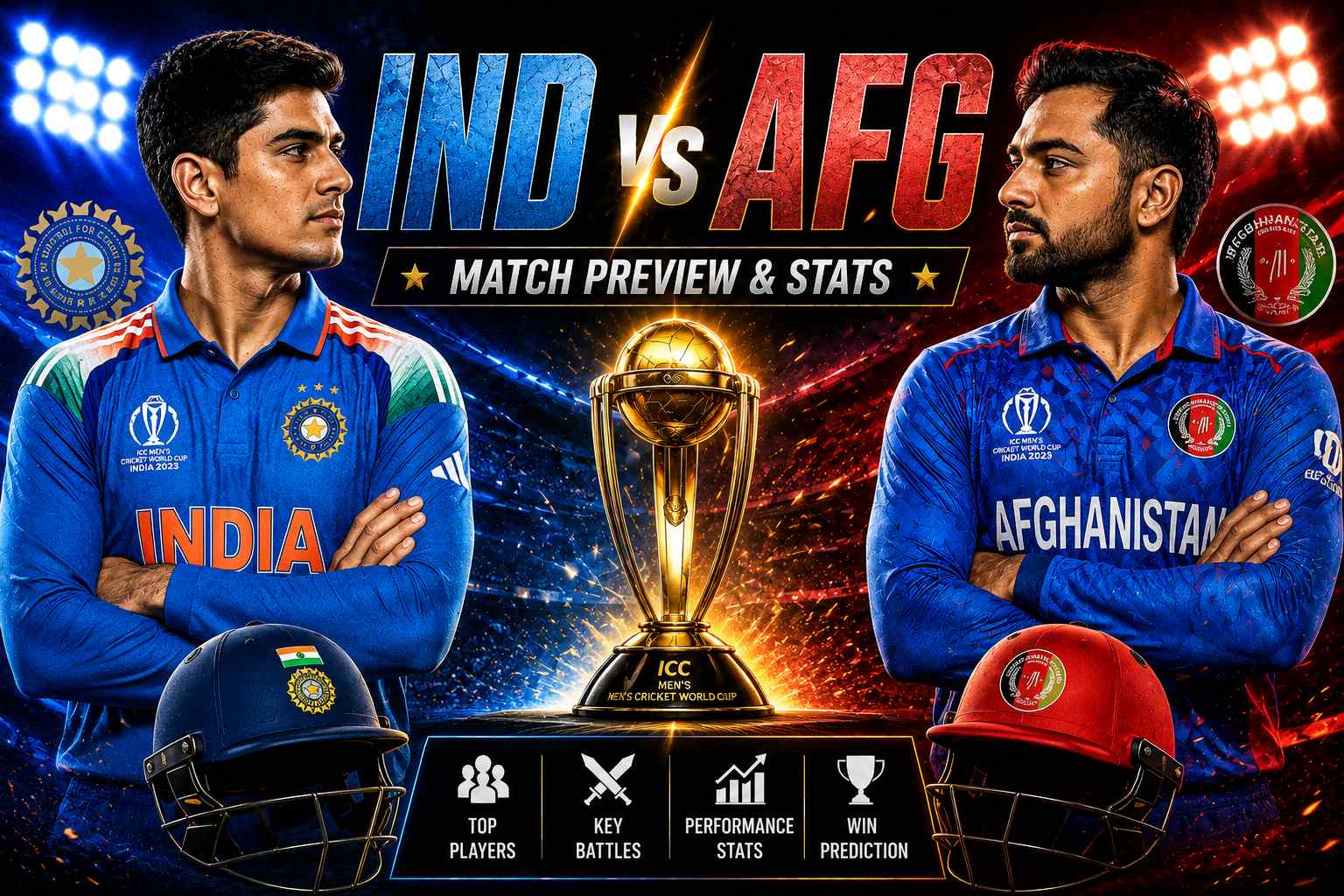 IND vs AFG Dream11 Team Today Prediction: Stats, Analysis