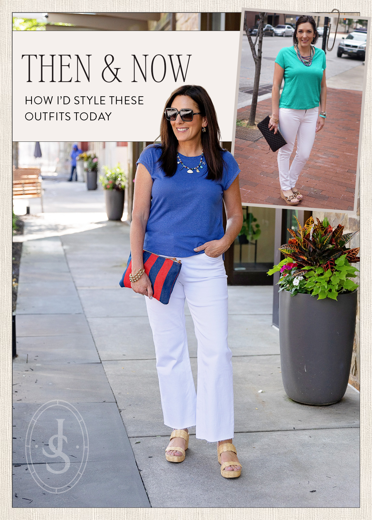 Then & Now: How I’d Style These Outfits Today