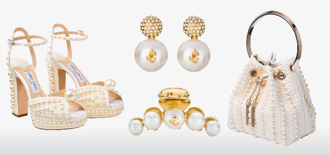 Jimmy Choo The Pearl Edit – Luxury Pearl Handbags, Heels, Sandals