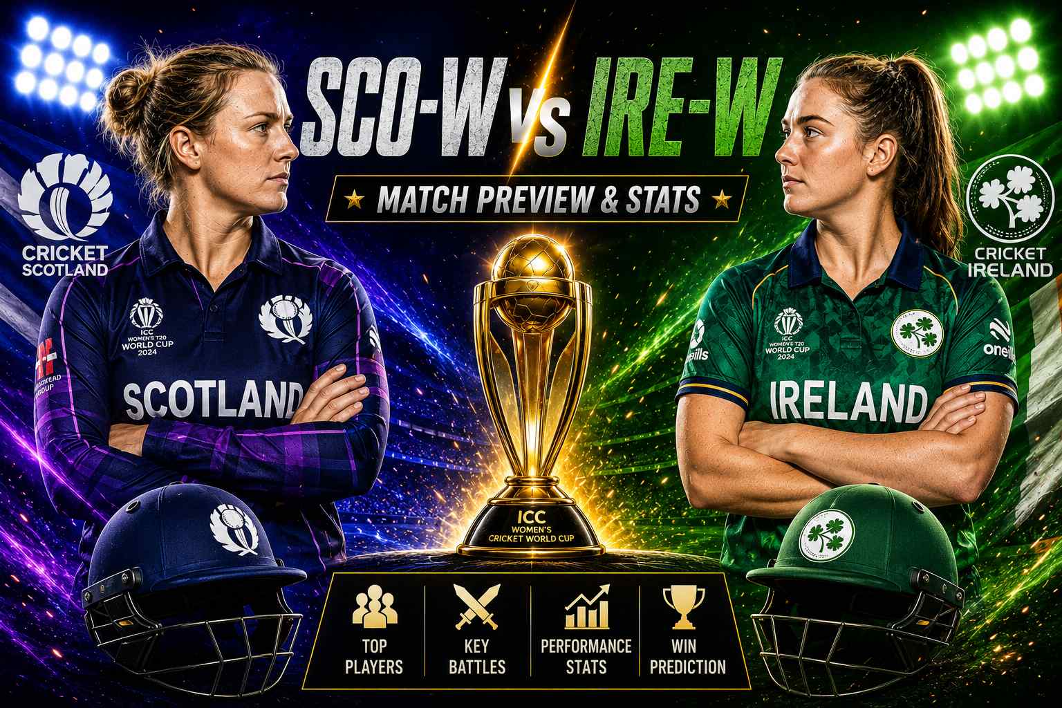 IRE w vs SCO w Dream11 Team Today Prediction: Stats, Analysis