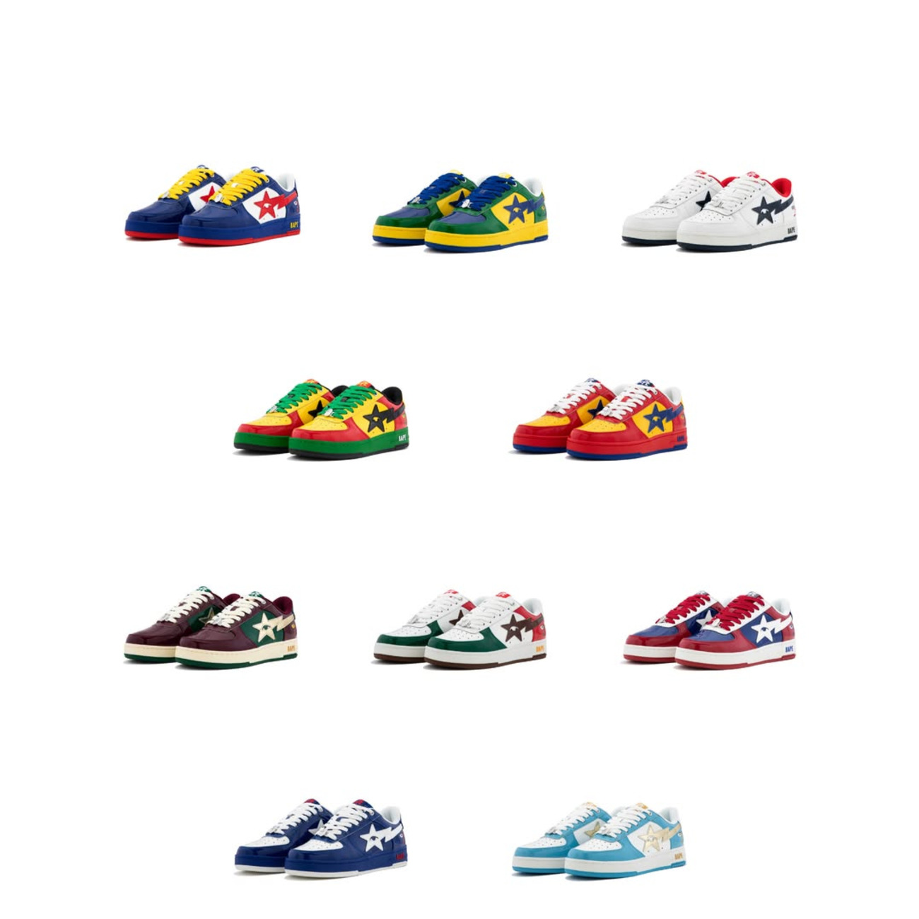 KidSuper & Bape Celebrate the World Cup with 48 New Sneakers