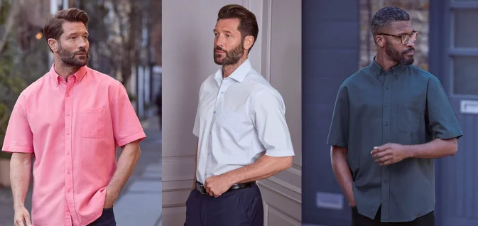 Savile Row Company Short Sleeve Shirt Collection – Any 2+ Shirts for £35 Each