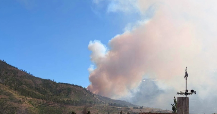 Lytton, B.C., under evacuation alert as wildfire burns nearby