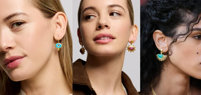 Ottoman hands Drop Earrings collection for Women – Unique jewellery